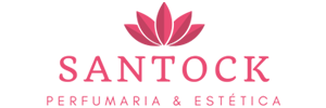 Logotipo Santock - Perfumaria & Estética